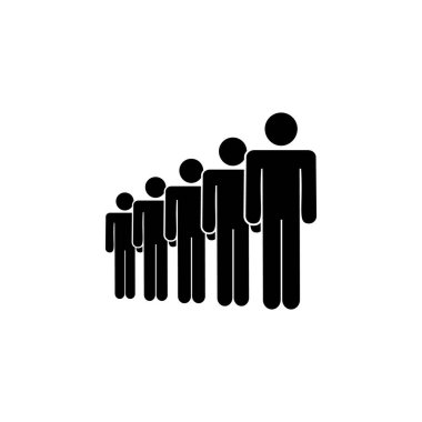 people, rank icon. Element of a group of people icon. Premium quality graphic design icon. Signs and symbols collection icon for websites, web design on white background