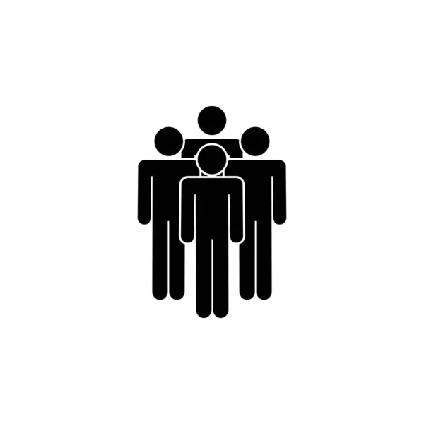 People Four Team Icon Element Group People Icon Premium Quality — Vettoriale Stock