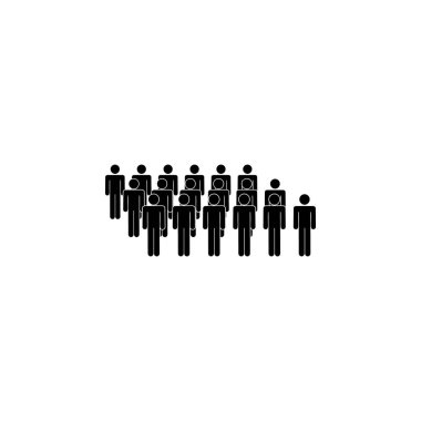 people, group icon. Element of a group of people icon. Premium quality graphic design icon. Signs and symbols collection icon for websites, web design on white background