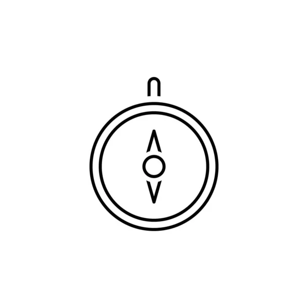 Compass Icon Element Scientifics Study Icon Mobile Concept Web Apps — Vetor de Stock