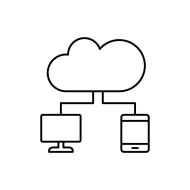 Network, computer, SEO icon. Simple line, outline vector elements of commerce icons for ui and ux, website or mobile application on white background