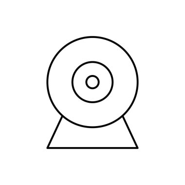 Webcam, SEO icon. Simple line, outline vector elements of commerce icons for ui and ux, website or mobile application on white background
