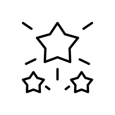 Party stars 4th July icon. Simple line, outline vector elements of America icons for ui and ux, website or mobile application on white background
