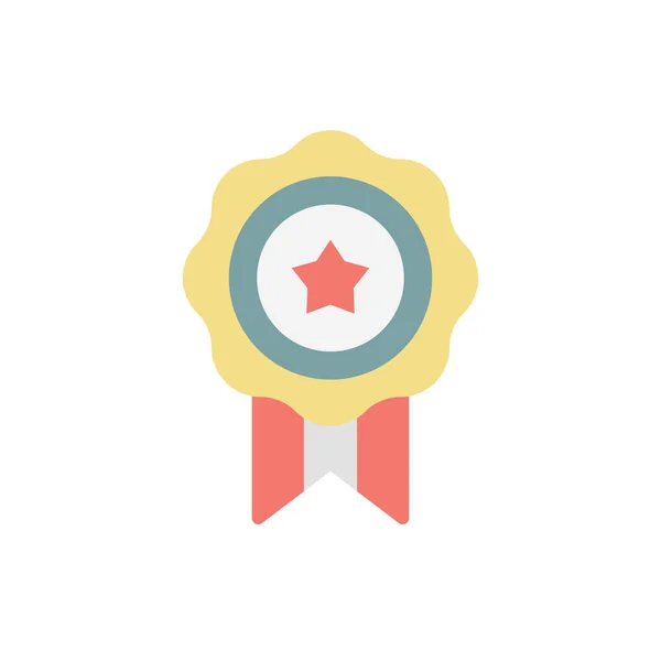 Medal Usa Flag Icon Simple Color Vector Elements America Icons — 스톡 벡터