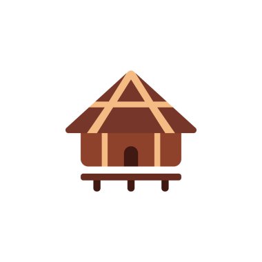 hut, wood, storage, safari icon. Element of color African safari icon. Premium quality graphic design icon. Signs and symbols collection icon for websites, web design on white background