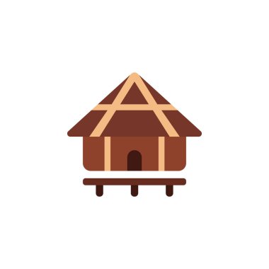 hut, wood, storage, safari icon. Element of color African safari icon. Premium quality graphic design icon. Signs and symbols collection icon for websites, web design on white background
