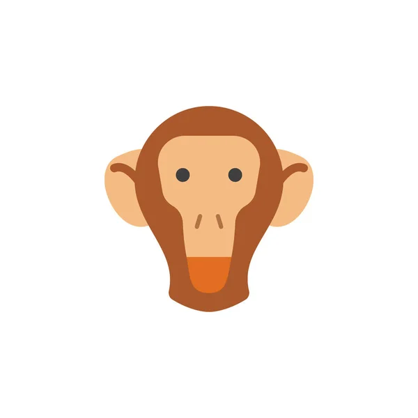 monkey, animal, nature icon. Element of color African safari icon. Premium quality graphic design icon. Signs and symbols collection icon for websites, web design on white background