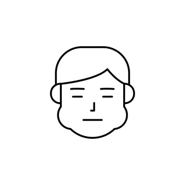 symptoms of allergic edema icon. Element of problems with allergies icon. Thin line icon for website design and development, app development. Premium icon on white background