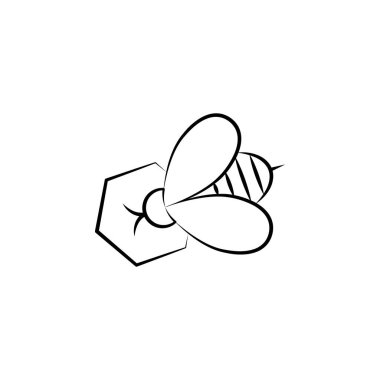 Bee, alternative medicine icon. Element of alternative medicine icon for mobile concept and web apps. Thin line Bee, alternative medicine icon can be used for web and mobile on white background