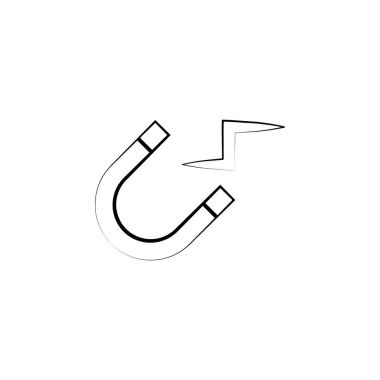 Magnet, alternative medicine icon. Element of alternative medicine icon for mobile concept and web apps. Thin line Magnet, alternative medicine icon can be used for web and mobile on white background