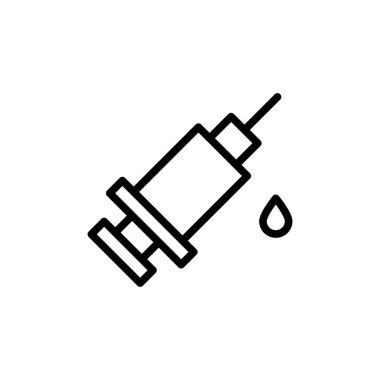 Injection alternative medicine icon. Simple line, outline vector elements of alternative medicine icons for ui and ux, website or mobile application on white background