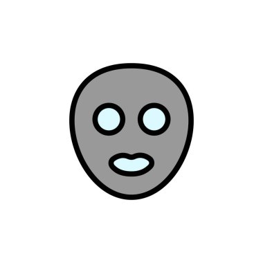 Face mask woman icon. Simple color with outline vector elements of alternative medicine icons for ui and ux, website or mobile application on white background