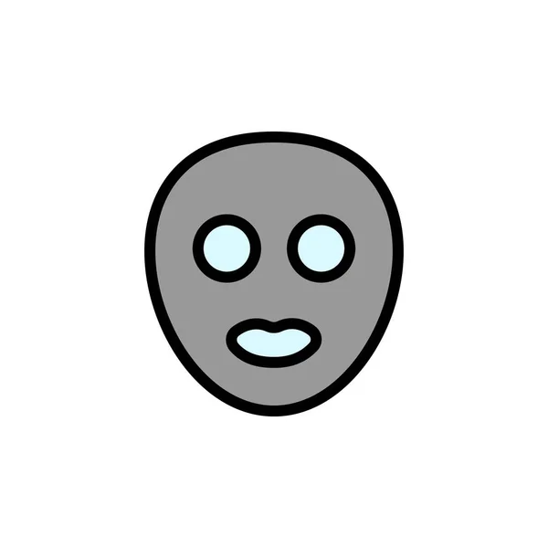 Face Mask Woman Icon Simple Color Outline Vector Elements Alternative — 图库矢量图片