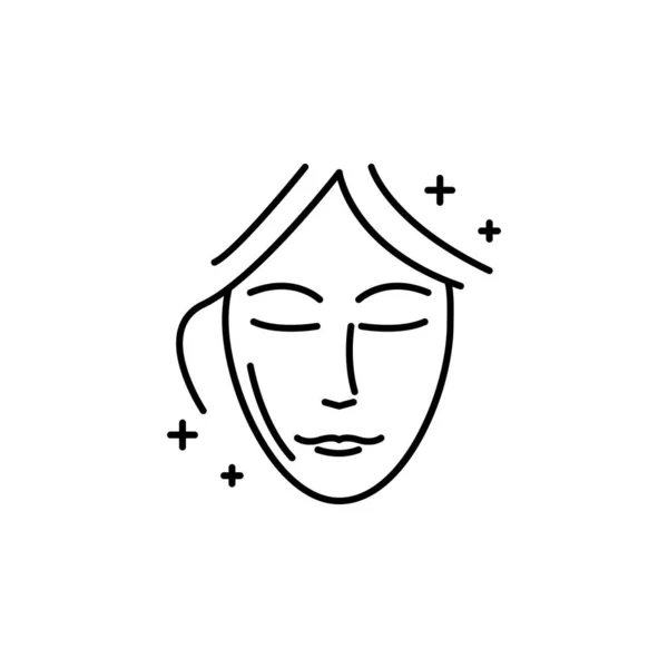 Face lift surgery beauty icon. Element of beauty and anti aging icon for mobile concept and web apps. Thin line Face lift surgery beauty icon can be used for web and mobile on white background