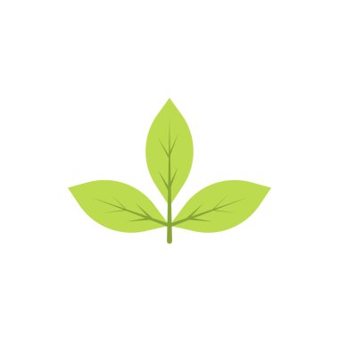 Autumn leave, green icon. Simple line, outline vector of color leaves icons for ui and ux, website or mobile application on white background