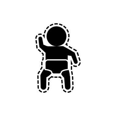 Baby, health, immunity icon. Element of baby pictogram icon on white background