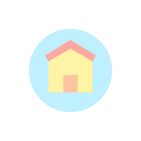 Bubble House Icon Simple Color Vector Elements Bankruptcy Icons Website — Vetor de Stock