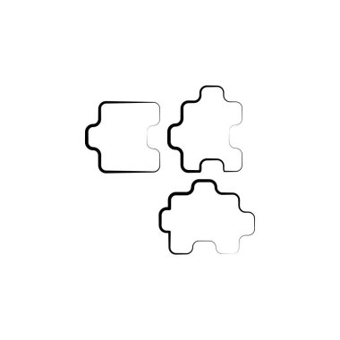 business solution, plan hand drawn icon. Outline symbol design from business set on white background