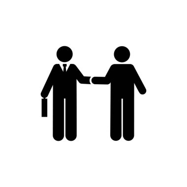 Greetings, businessman, man icon. Element of businessman icon. Premium quality graphic design icon. Signs and symbols collection icon for websites, web design, mobile app on white background