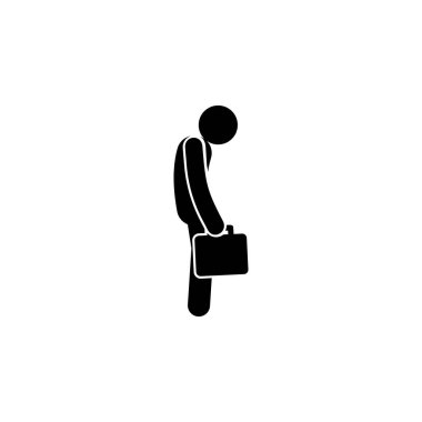businessman, sad icon. Element of businessman icon for mobile concept and web apps. Detailed businessman, sad icon can be used for web and mobile on white background