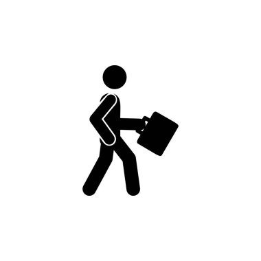 businessman, walk icon. Element of businessman icon for mobile concept and web apps. Detailed businessman, walk icon can be used for web and mobile on white background