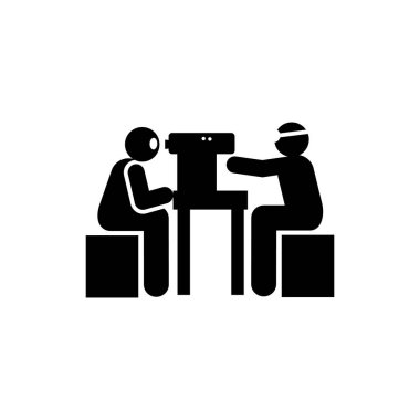 Eye, optician, test icon. Element of cancer icon. Premium quality graphic design icon. Signs and symbols collection icon for websites on white background