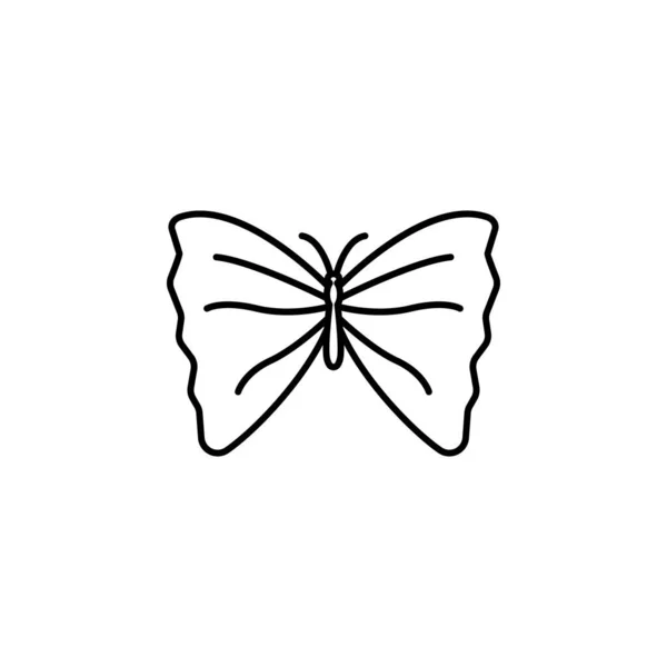 Butterfly Icon Element Butterfly Icon Mobile Concept Web Apps Thin — Image vectorielle