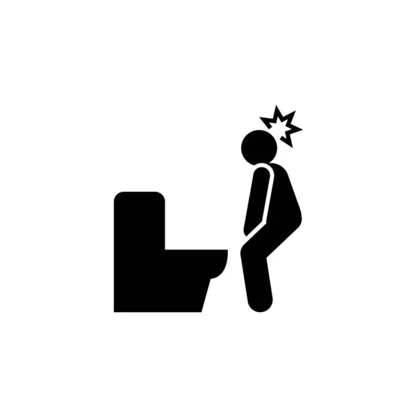 Urine Problem Flow Icon Element Cancer Icon Premium Quality Graphic —  Vetores de Stock