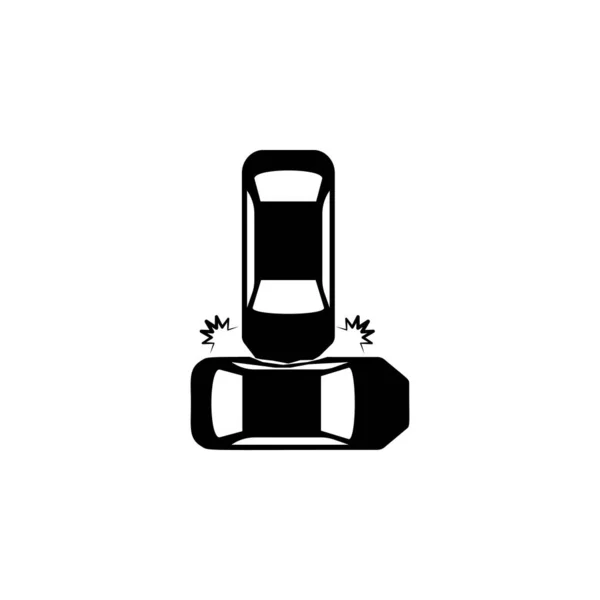 Cars Crash Icon Element Car Accident Parking Icon Mobile Concept — Wektor stockowy