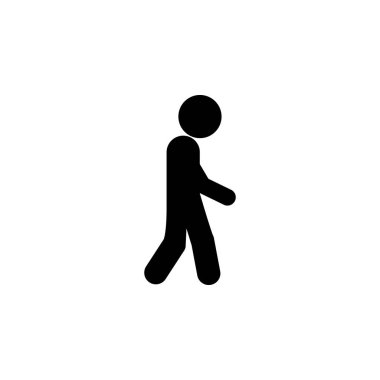 child, walk icon. Element of child icon for mobile concept and web apps. Glyph child, walk icon can be used for web and mobile on white background