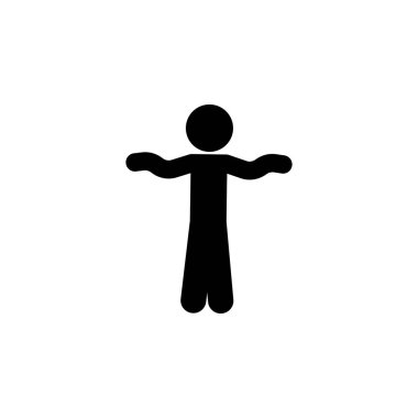 dance, child icon. Element of child icon for mobile concept and web apps. Glyph dance, child icon can be used for web and mobile on white background