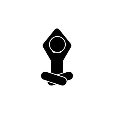 relax, child icon. Element of child icon for mobile concept and web apps. Glyph relax, child icon can be used for web and mobile on white background