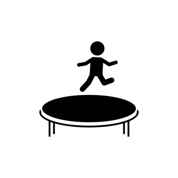 Play Jumped Child Game Icon Element Children Pictogram Premium Quality — Stockvektor
