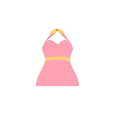 Nightgown color icon. Element of color clothes icon for mobile concept and web apps. Detailed Nightgown icon can be used for web and mobile on white background