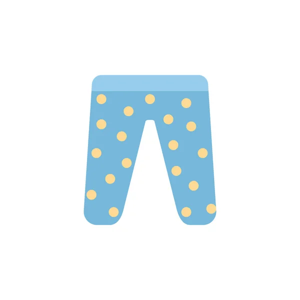 Pijama Color Icon Element Color Clothes Icon Mobile Concept Web —  Vetores de Stock