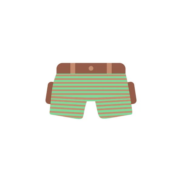 Short Color Icon Element Color Clothes Icon Mobile Concept Web — Vetor de Stock