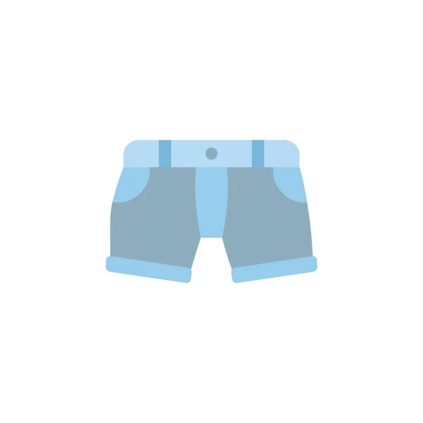 Shorts Color Icon Element Color Clothes Icon Mobile Concept Web — Vector de stock