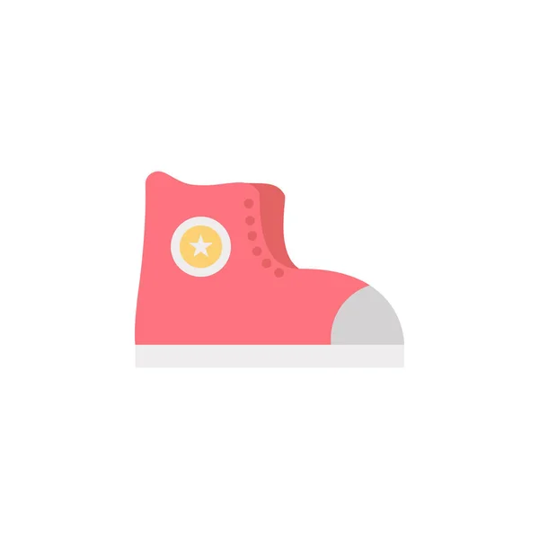 Sneakers Color Icon Element Color Clothes Icon Mobile Concept Web — 스톡 벡터