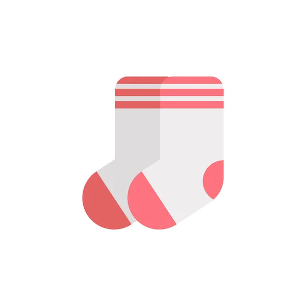 Socks Color Icon Element Color Clothes Icon Mobile Concept Web — Stockvektor