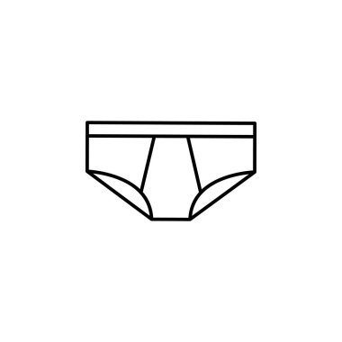 underpants icon. Element of clothes icon for mobile concept and web apps. Thin line underpants icon can be used for web and mobile on white background