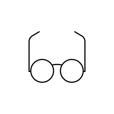 spectacles icon. Element of clothes icon for mobile concept and web apps. Thin line spectacles icon can be used for web and mobile on white background