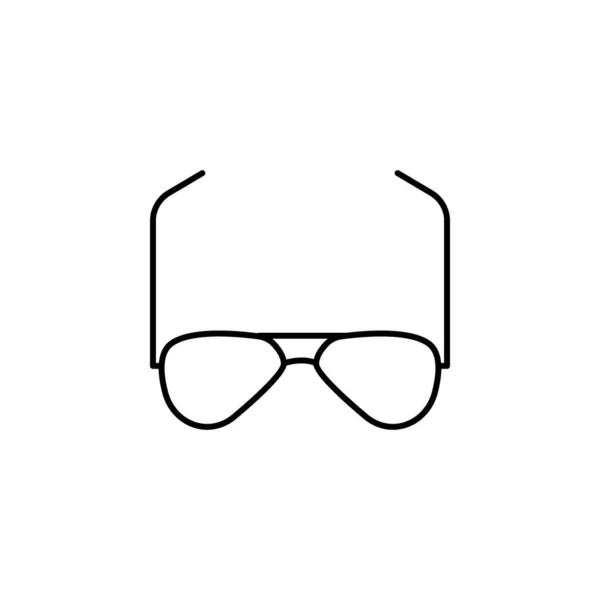 Sun Glasses Icon Element Clothes Icon Mobile Concept Web Apps — Vector de stock