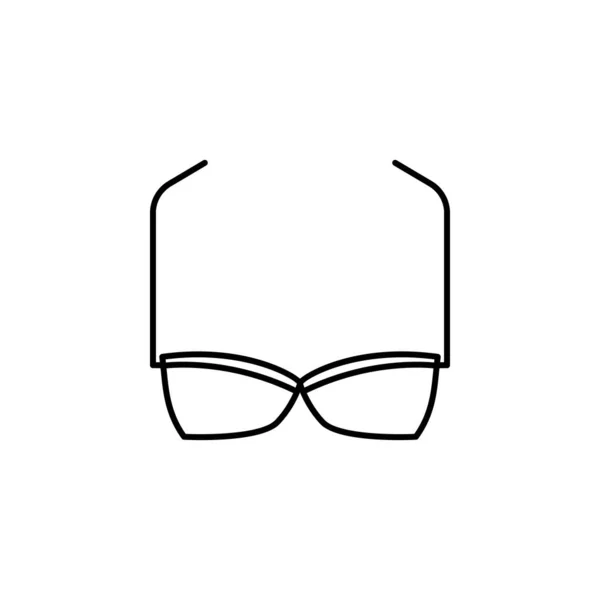 Glasses Women Icon Element Clothes Icon Mobile Concept Web Apps — ストックベクタ