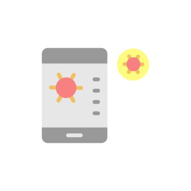 Smartphone, news, coronavirus icon. Simple color vector elements of viral pandemic icons for ui and ux, website or mobile application on white background