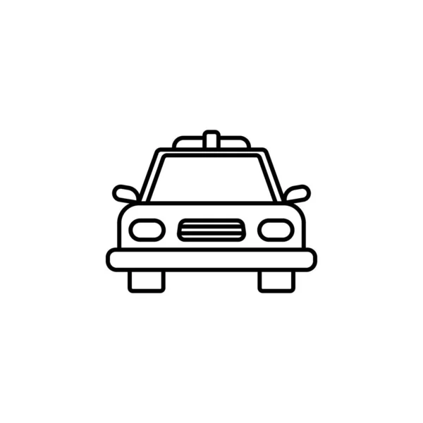 Police Car Icon Element Crime Punishment Icon Mobile Concept Web — Vector de stock
