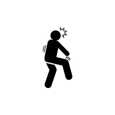 Man, angry, expression icon. Element of negative character traits icon. Premium quality graphic design icon. Signs and symbols collection icon for websites on white background