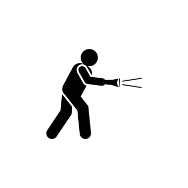 Stealing, thief, torchlight icon. Element of negative character traits icon. Premium quality graphic design icon. Signs and symbols collection icon for websites on white background