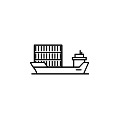 overweight, ship icon. Element of overweight culture. Thin icon for website design and development, app development. Premium icon on white background