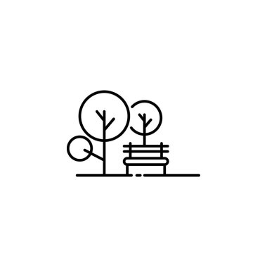 nature, gardens, green icon. Element of landscape for mobile concept and web apps illustration. Thin line icon for website design and development, app development. Premium icon on white background