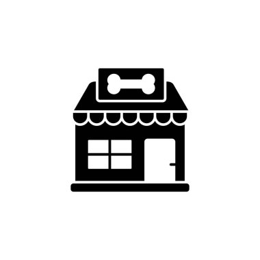 Shop, pet icon. Simple elements of animals store icons for ui and ux, website or mobile application on white background